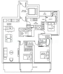 Marina One Residences (D1), Apartment #503756951